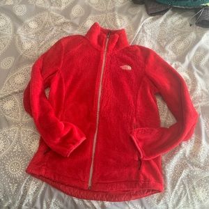 Hot Pink Fuzzy Northface